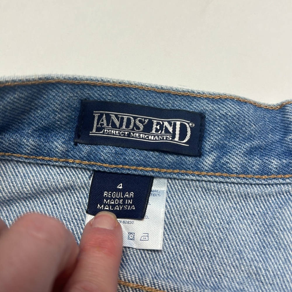 Lands’ End Misses Jeans Natural Fit Size 4 NWT - Picture 9 of 12